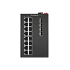 XPTN-9000-75-4GX16GT-V Switch Công nghiệp Scodeno 20 cổng 4*1000 Base-X, 16*10/100/1000 Base-T None PoE
